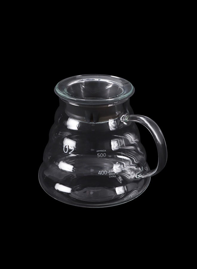 Noon East Coffee Server – Heat-Resistant Glass Carafe for Fresh Brewed Coffee - White 600ml - Image 5
